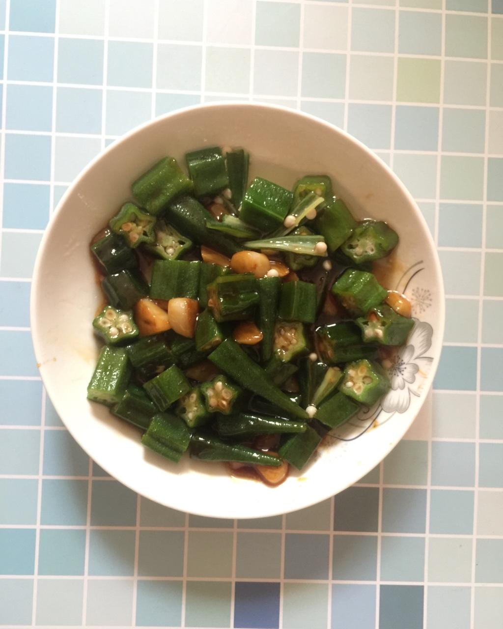蚝油秋葵