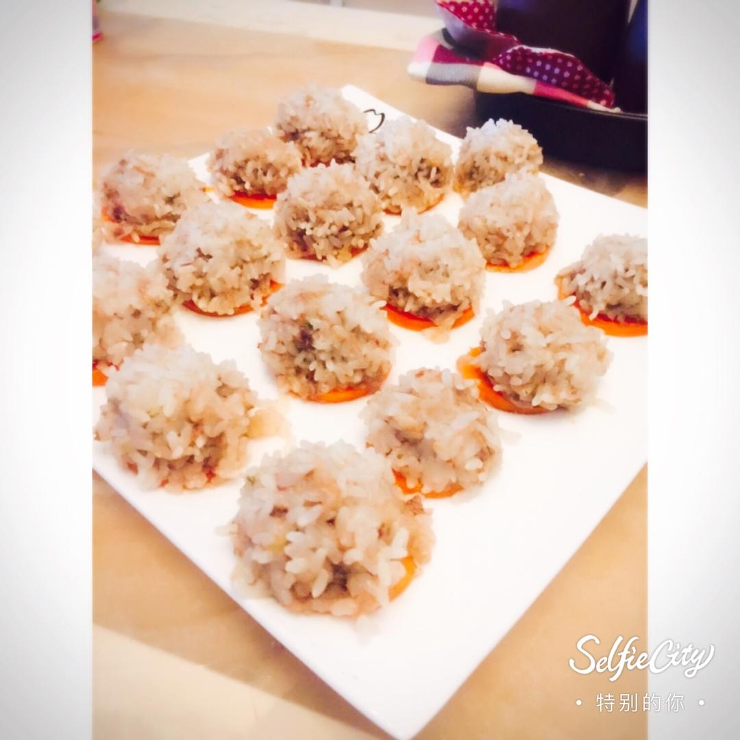蒸糯米丸子