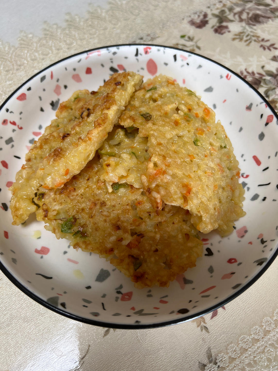 剩饭新吃法-大米煎饼