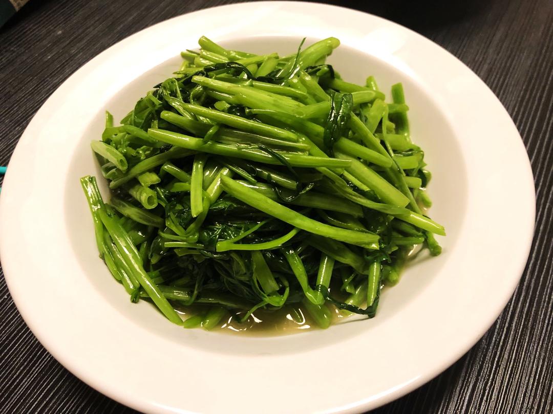 清炒空心菜的做法