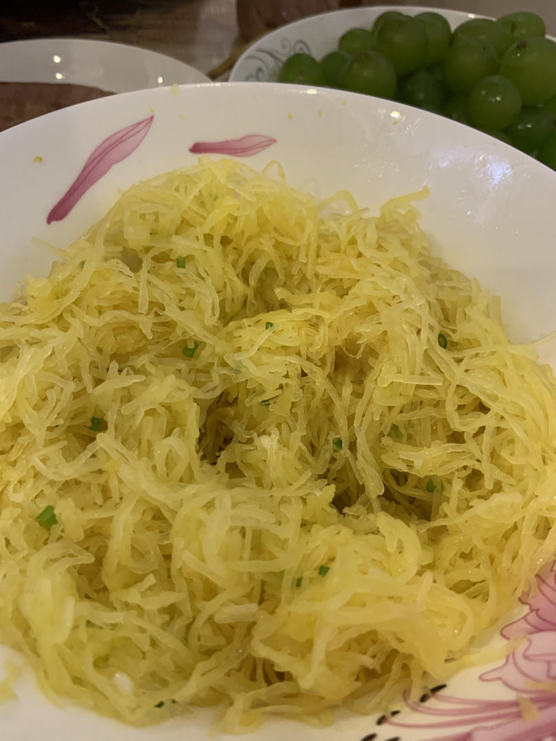 凉拌金瓜丝
