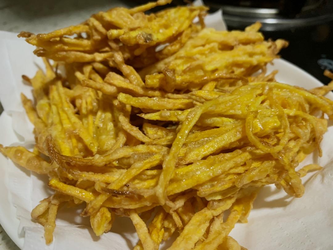 炸红薯丝饼