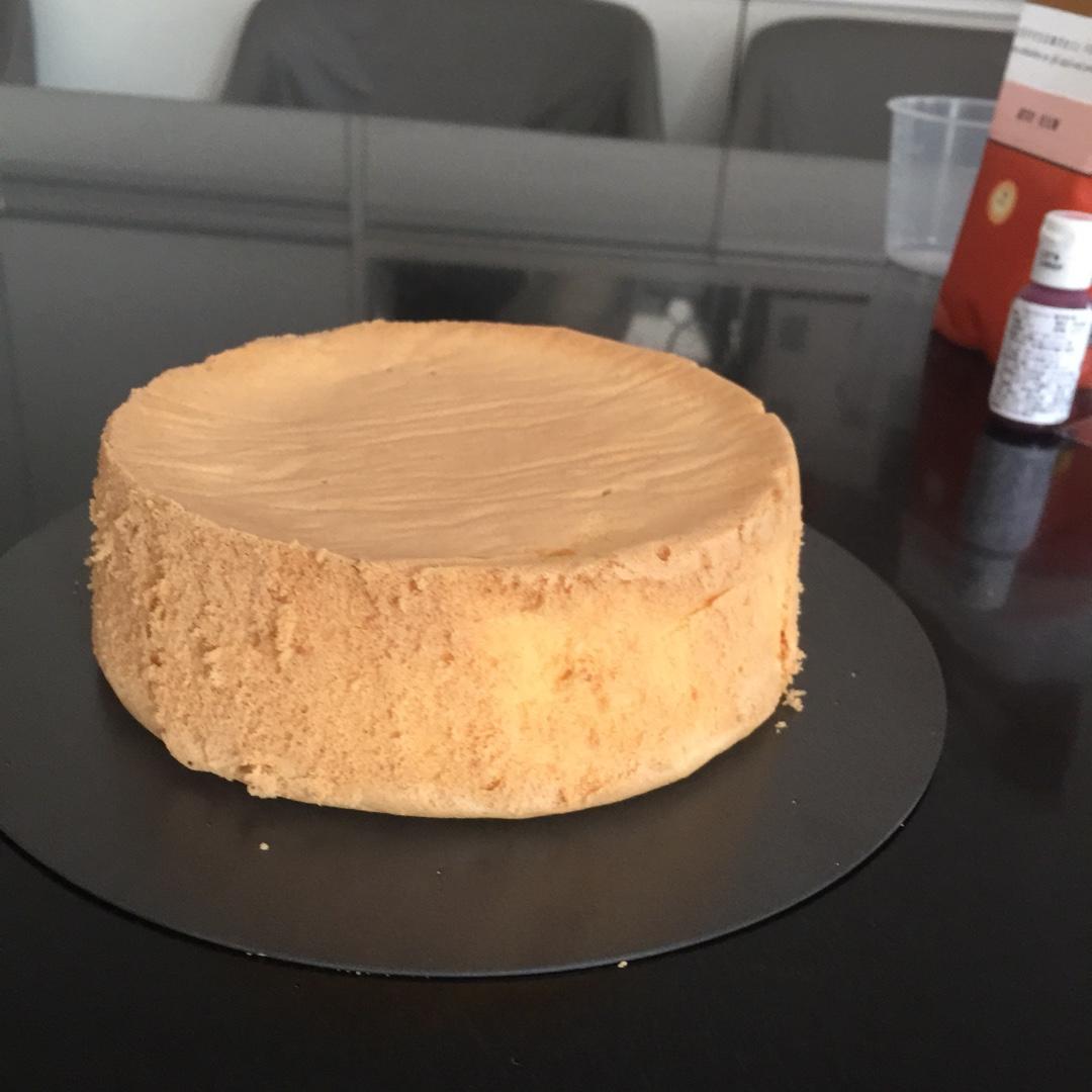 6寸戚风蛋糕（2蛋）