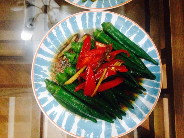 【白灼秋葵】清爽简单