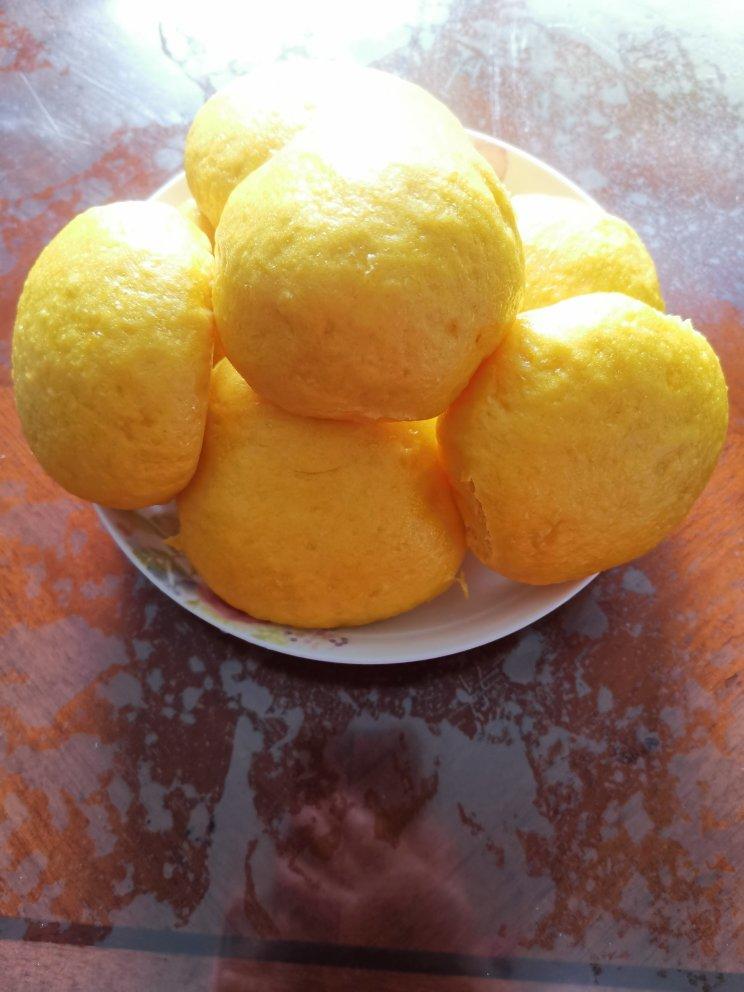 南瓜奶香椒香玫瑰花馒头，不加一滴水