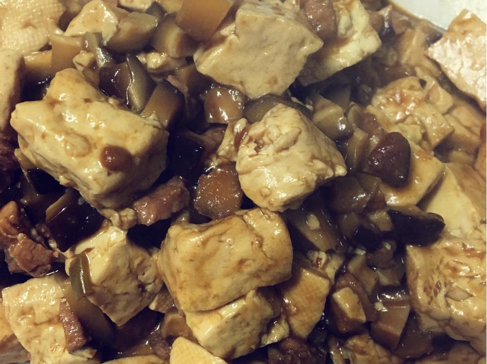 酱焖豆腐的做法