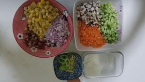 杂蔬炒饭的做法 步骤1