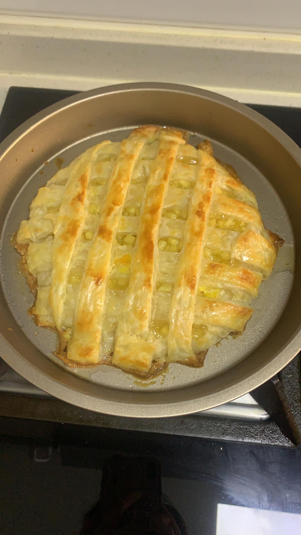 手抓饼苹果派