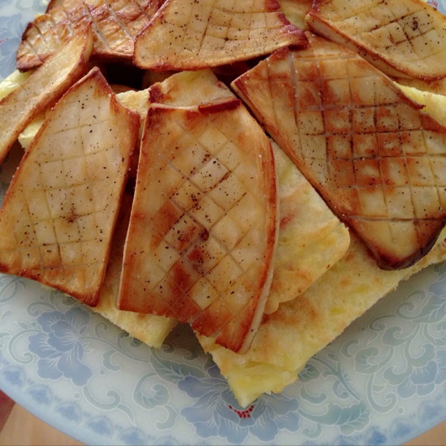 干煎杏鲍菇