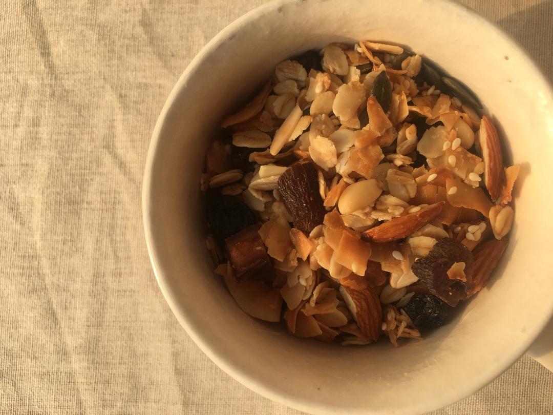 什锦granola烤燕麦片丨健康·零食