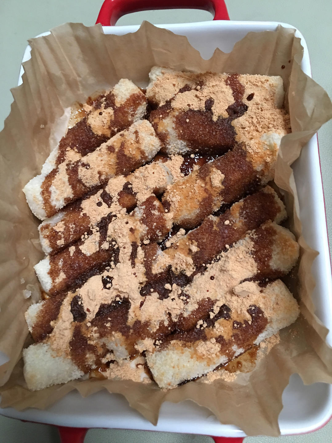 [快手甜品]懒人安井版红糖糍粑(附送勤劳自制版)