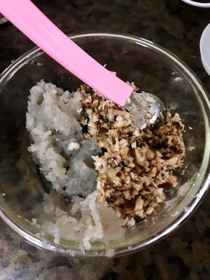 香菇虾饺—宝宝辅食的做法 步骤3