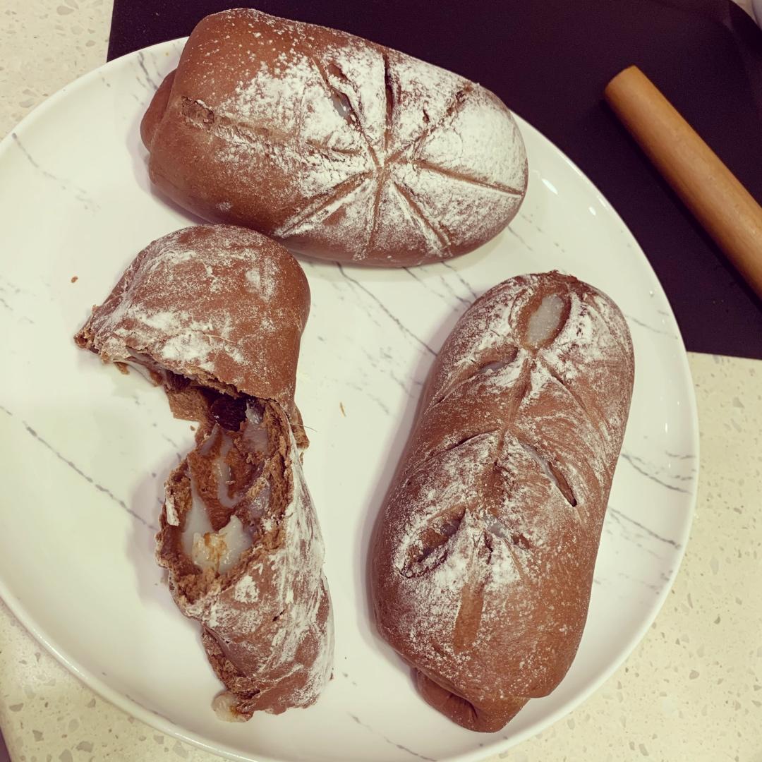 好吃到爆的可可麻薯软欧包