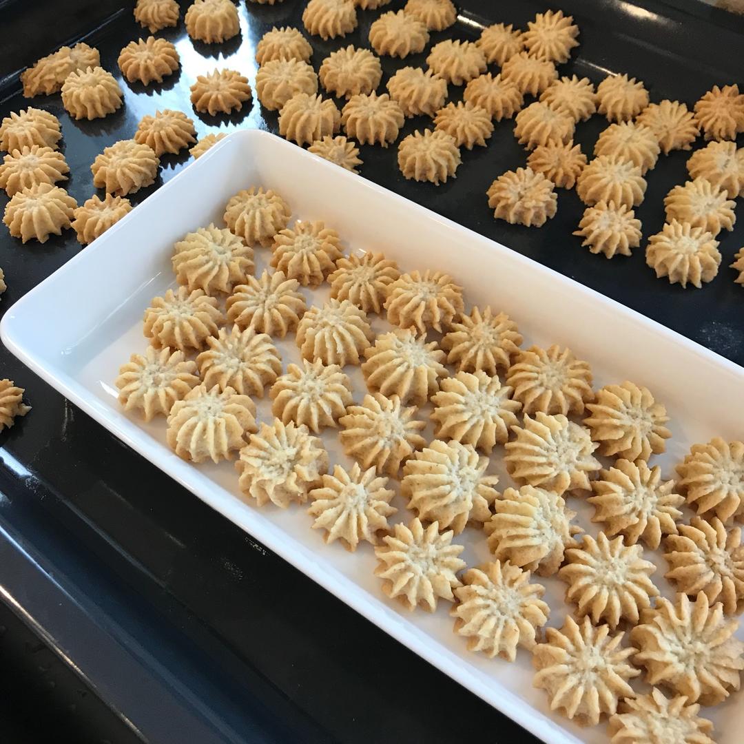 零失败花纹超级立体的黄油曲奇