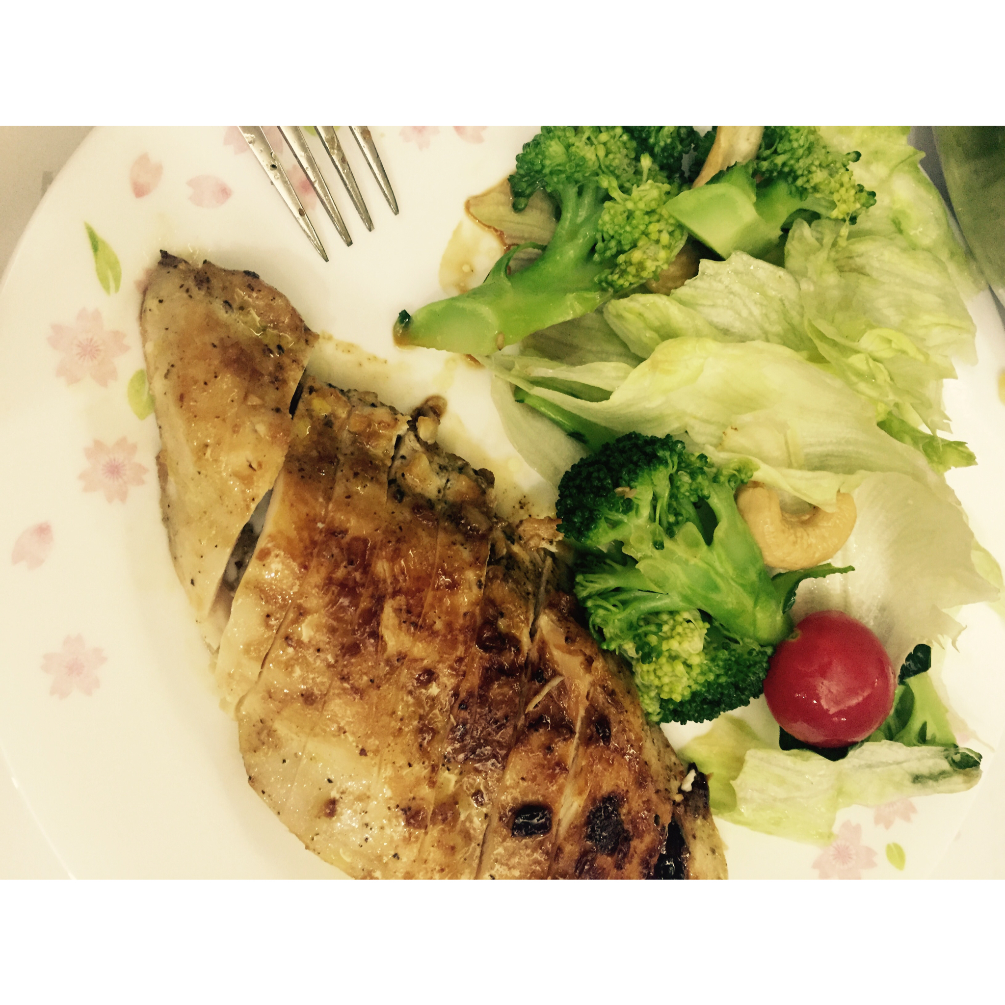 酷炫屌炸天好吃的煎鸡胸肉（香蒜蜂蜜煎鸡胸肉）