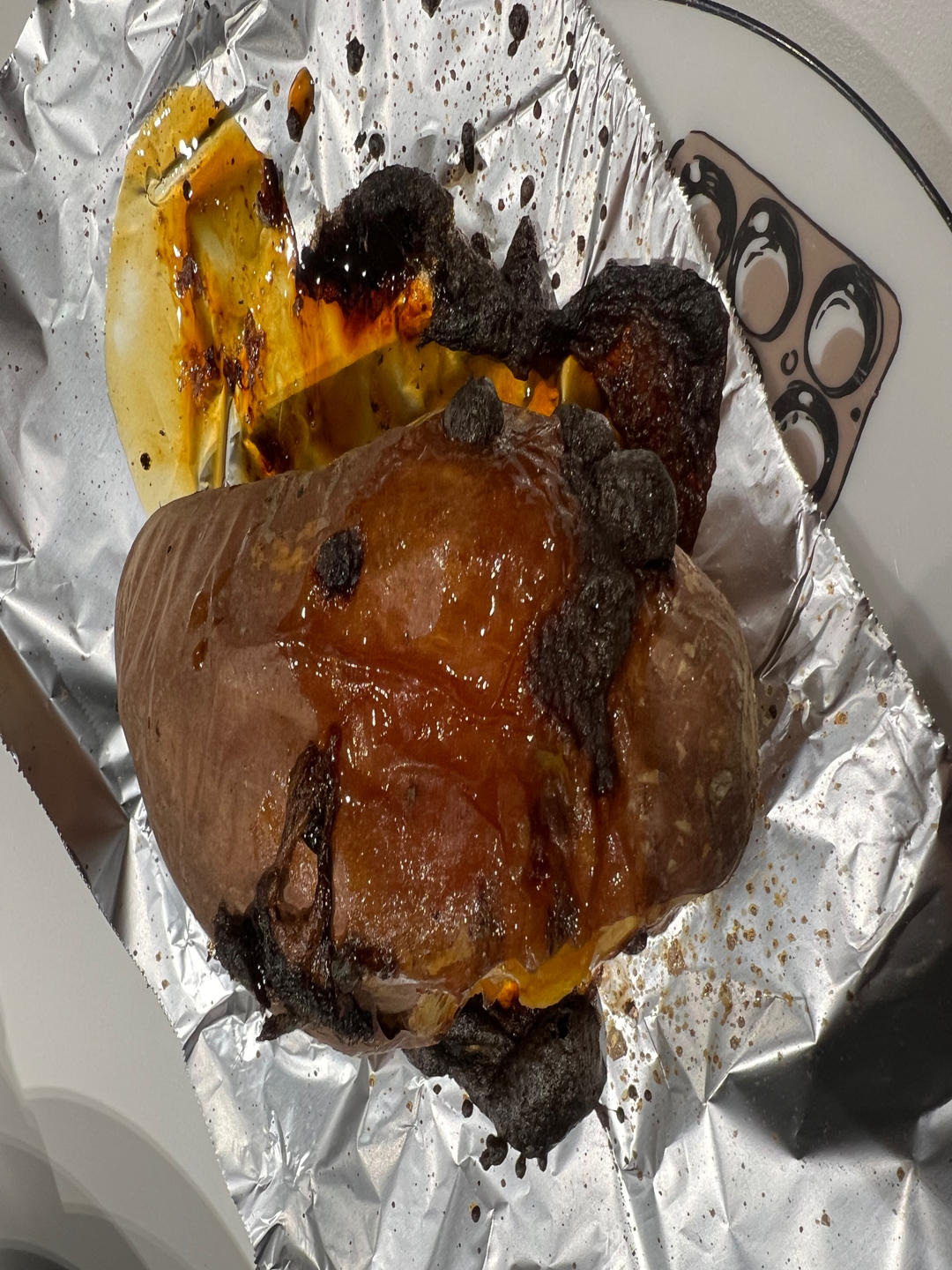 【糯唧唧的烤红薯】糖油四溢皮肉分离外糯里嫩吸溜着吃！