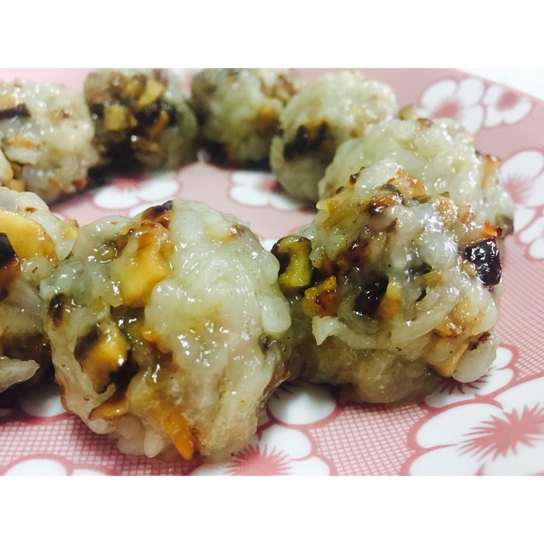 清蒸叉烧萝卜丸