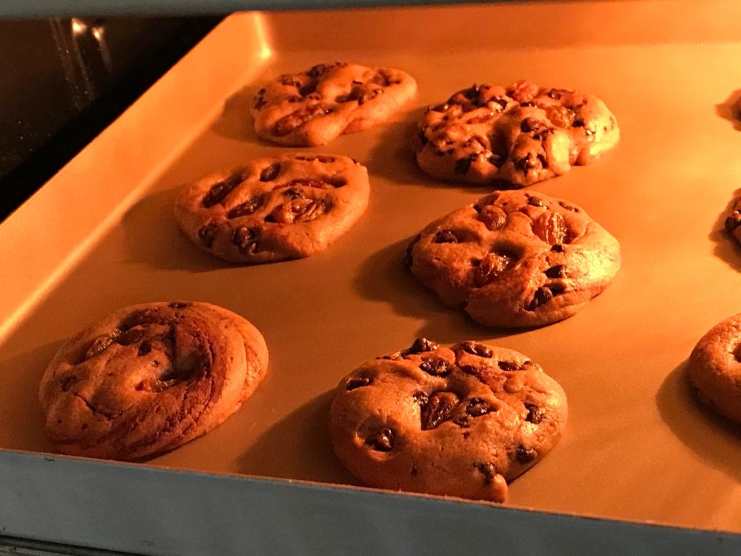 素食版葡萄巧克力软曲奇