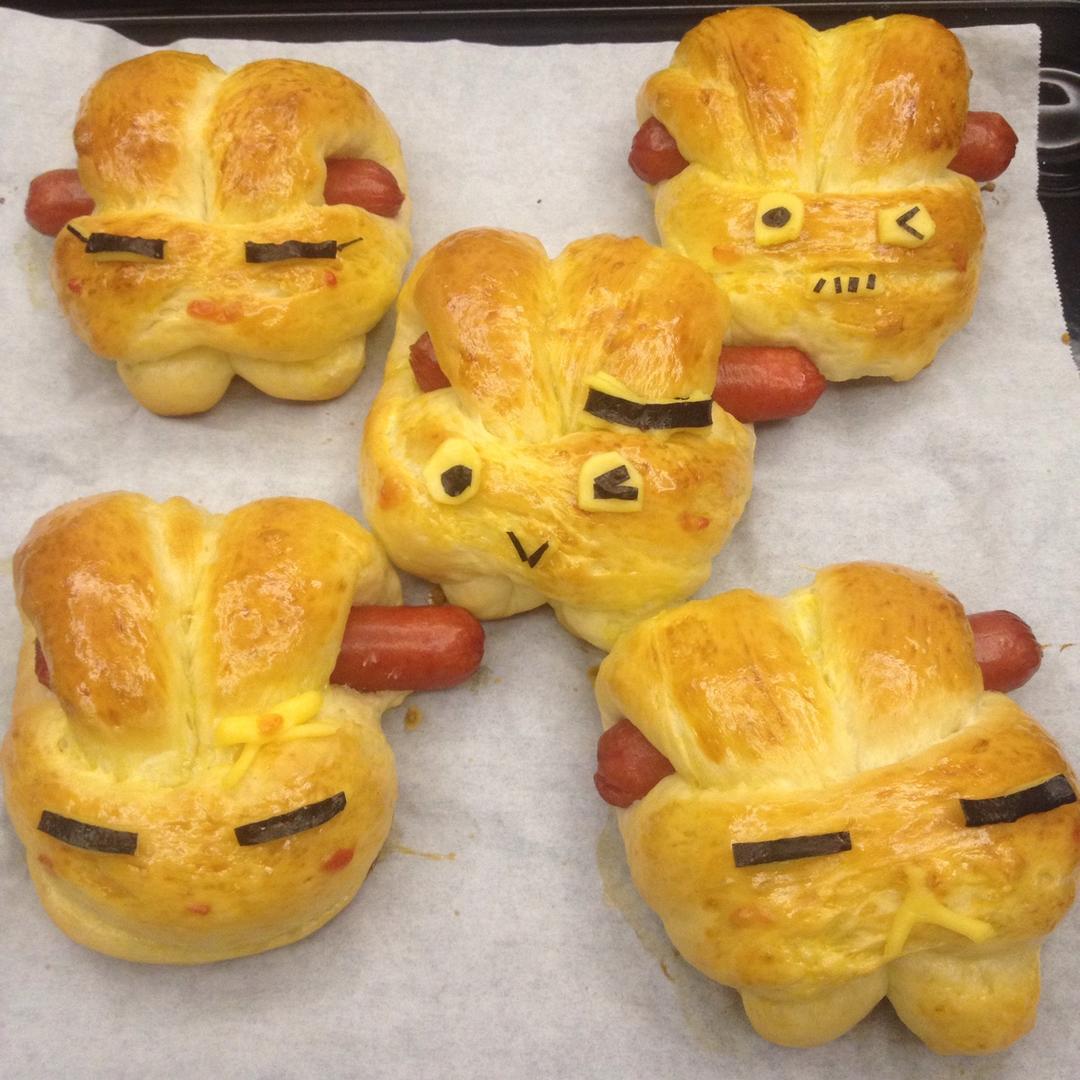 小兔子热狗面包（视频版）