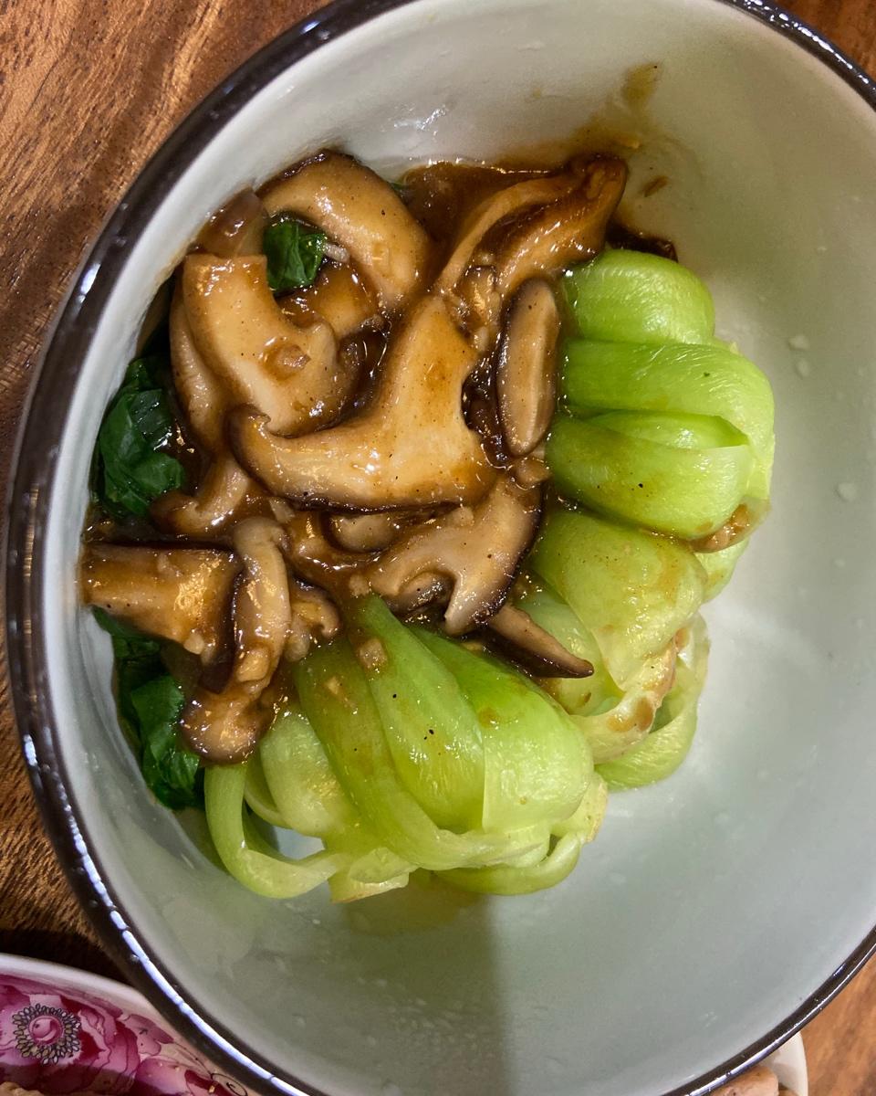 蚝油香菇小油菜