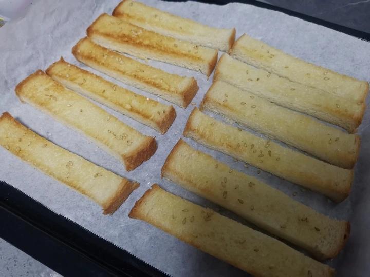 黄金烤吐司🍞条｜太香了