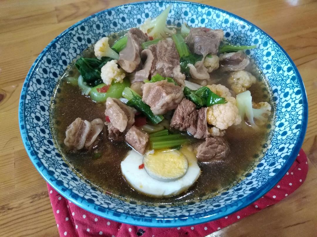 牛肉粉丝白菜煲