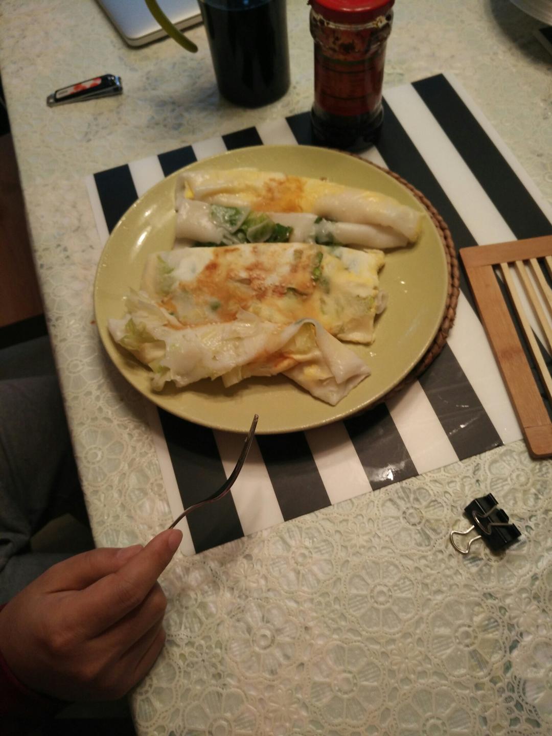 爽口嫩滑，晶莹剔透粤式肠粉——在家自己做拉肠