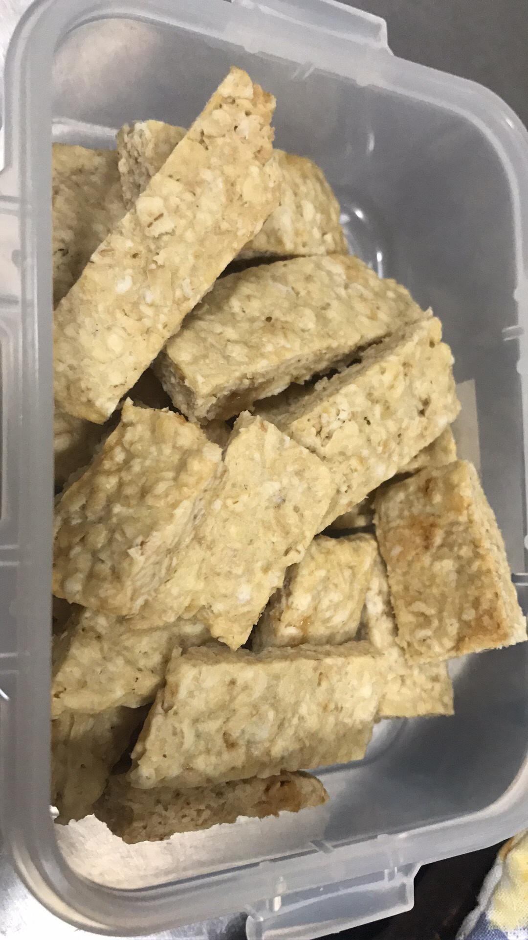 手残党的减肥燕麦黄油饼