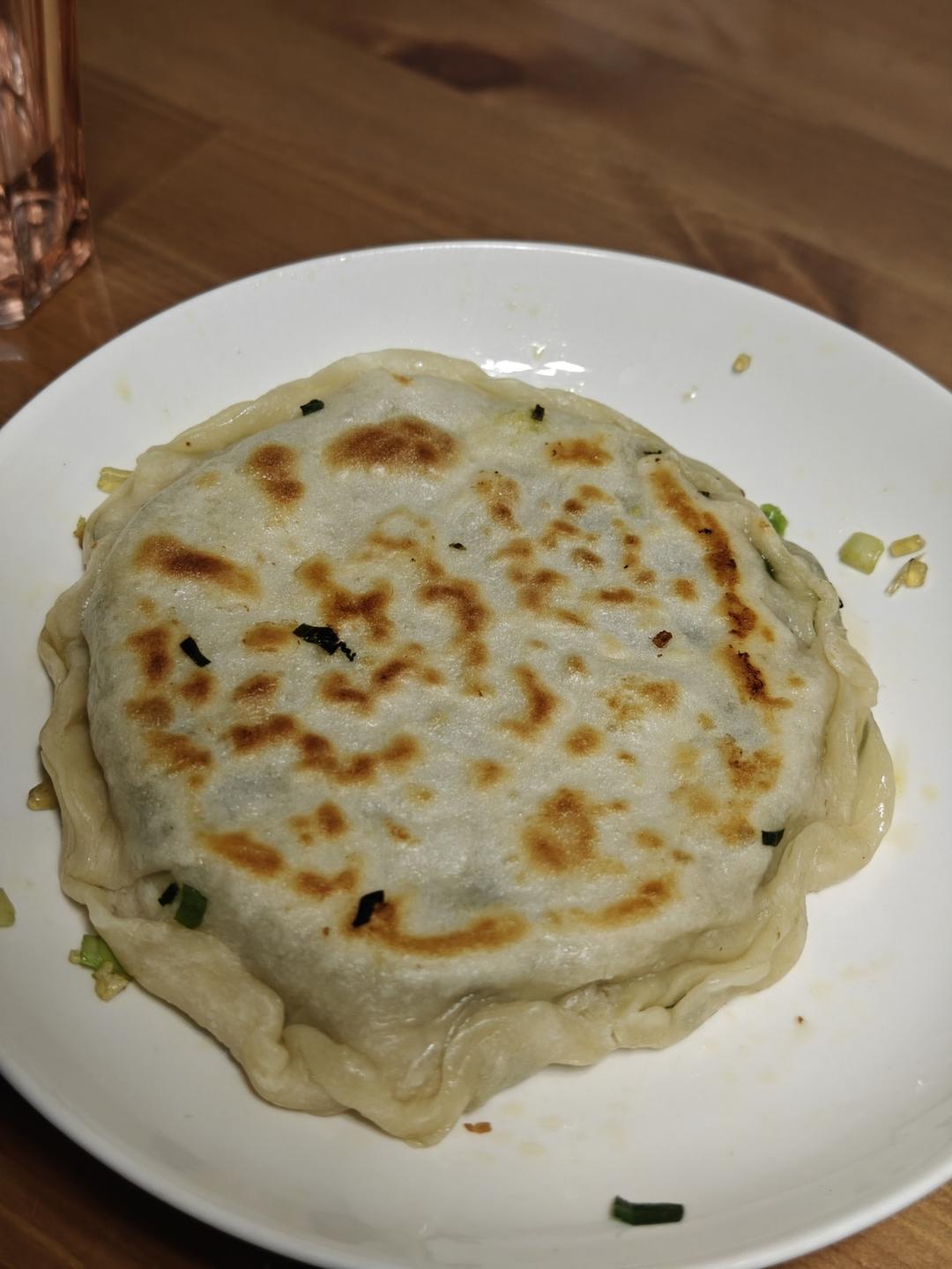 🔥不揉面，不发面❗️皮薄馅多三鲜馅饼