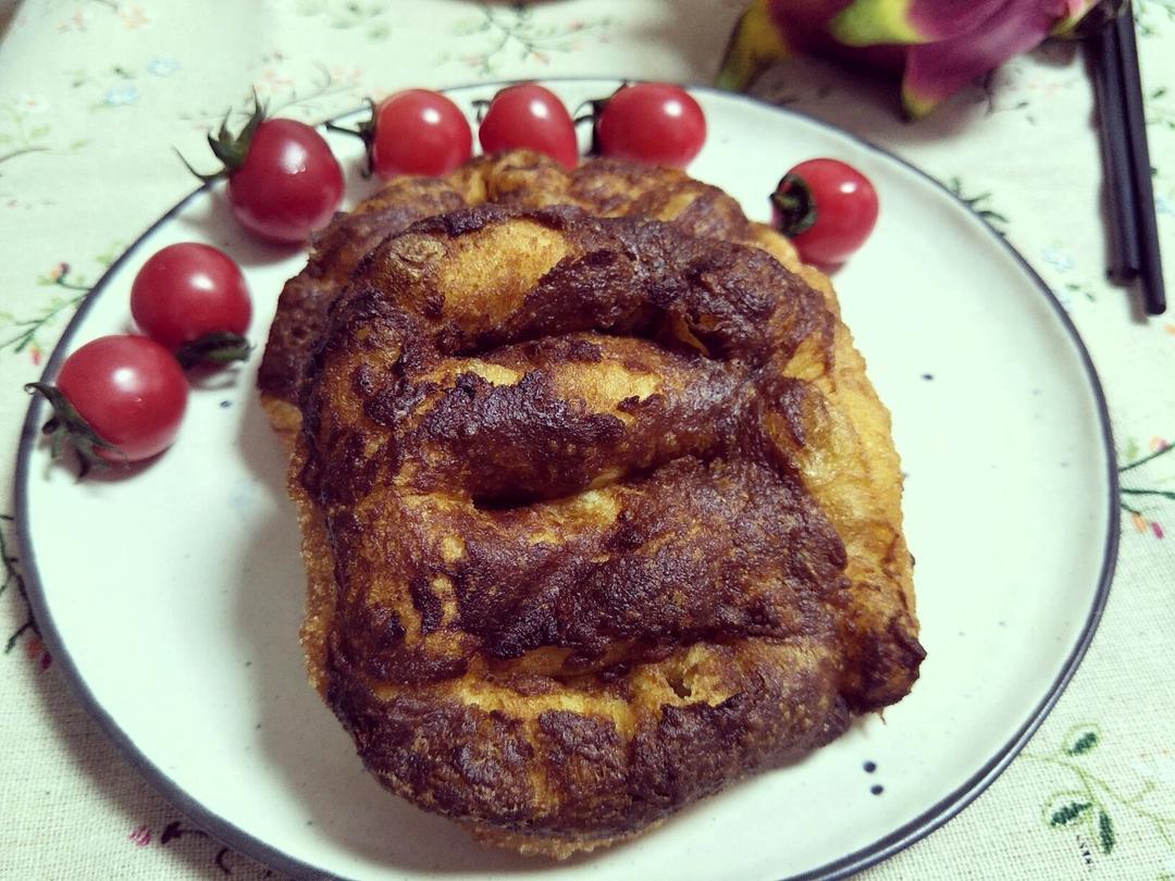 炸油饼、糖油饼