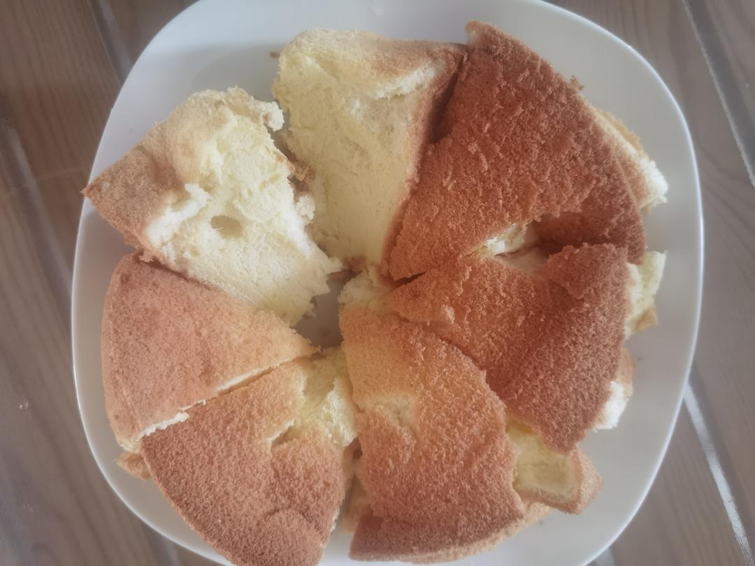 超柔软6寸戚风蛋糕(附8寸配方)零失败 超详细‼️含操作视频