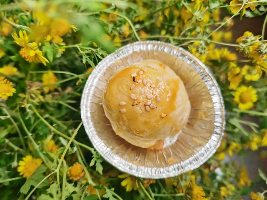 有空气炸锅就能做的小点心「酥皮汤圆」蛋挞皮与汤圆的完美结合👍👍👍