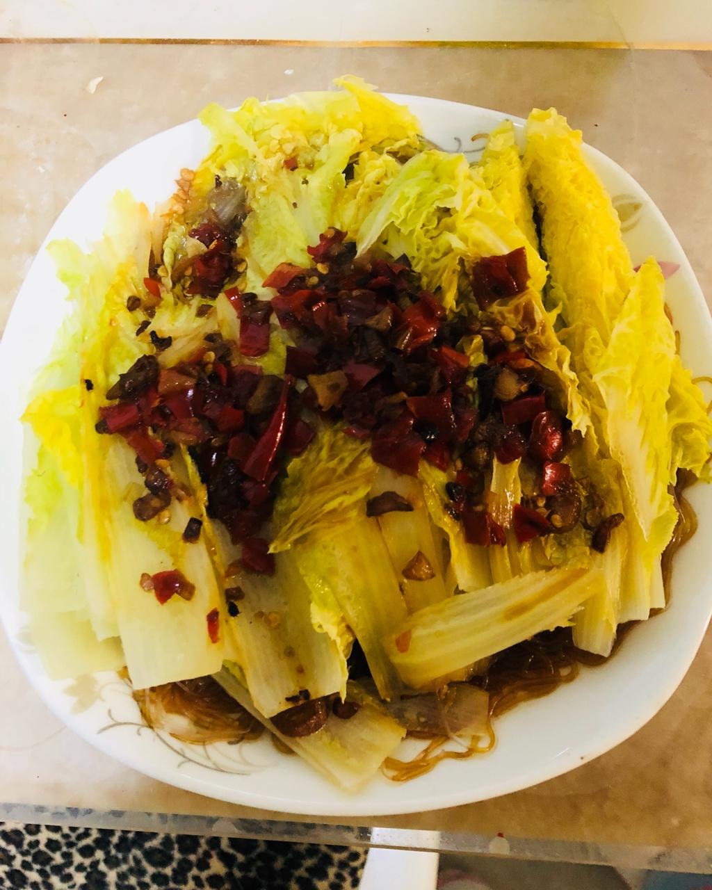 蒜蓉粉丝娃娃菜