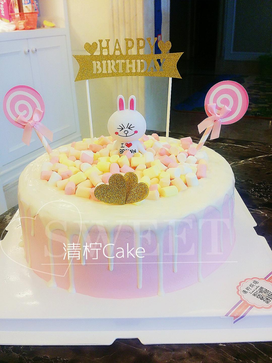 简单快手又美丽的芝士淋面