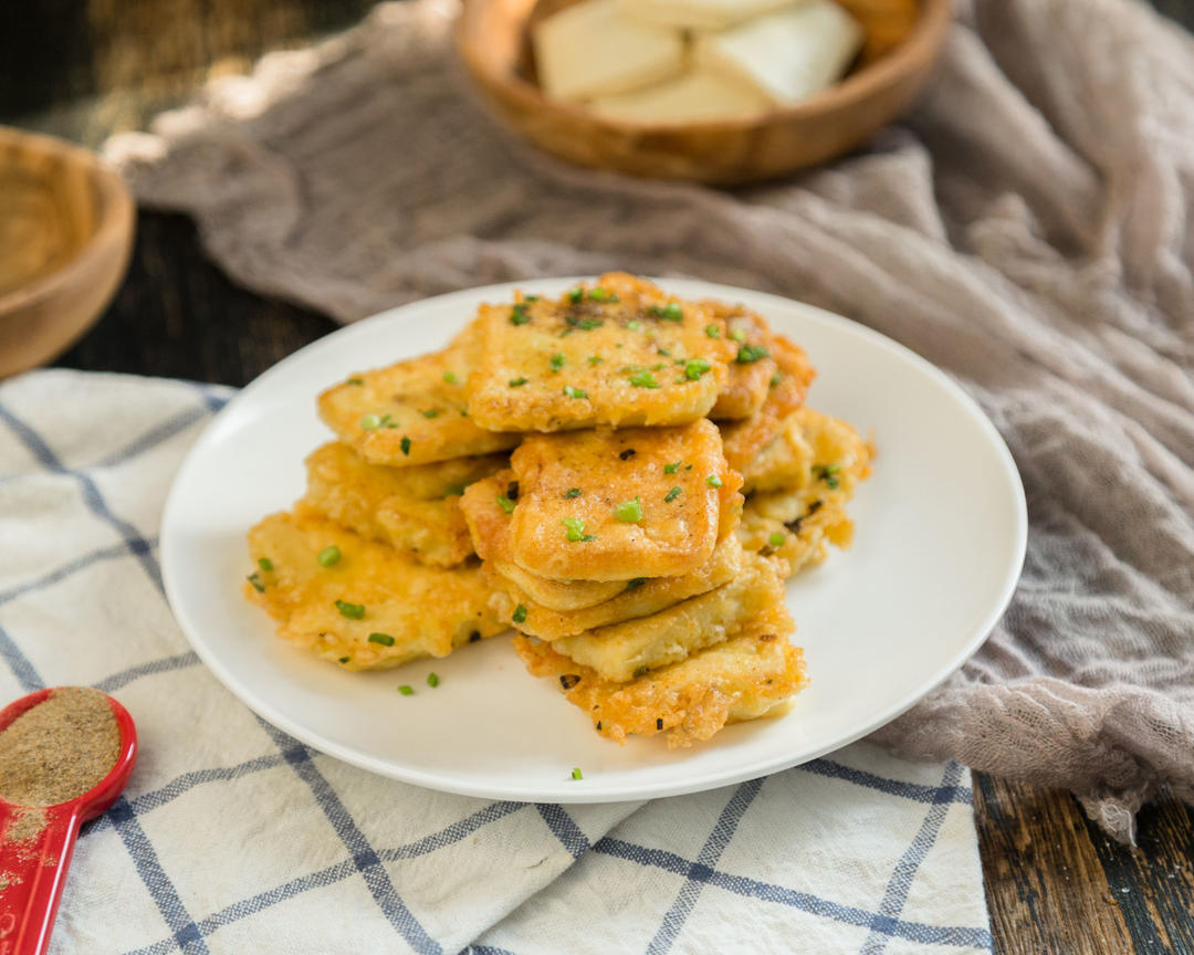 香煎豆腐的做法