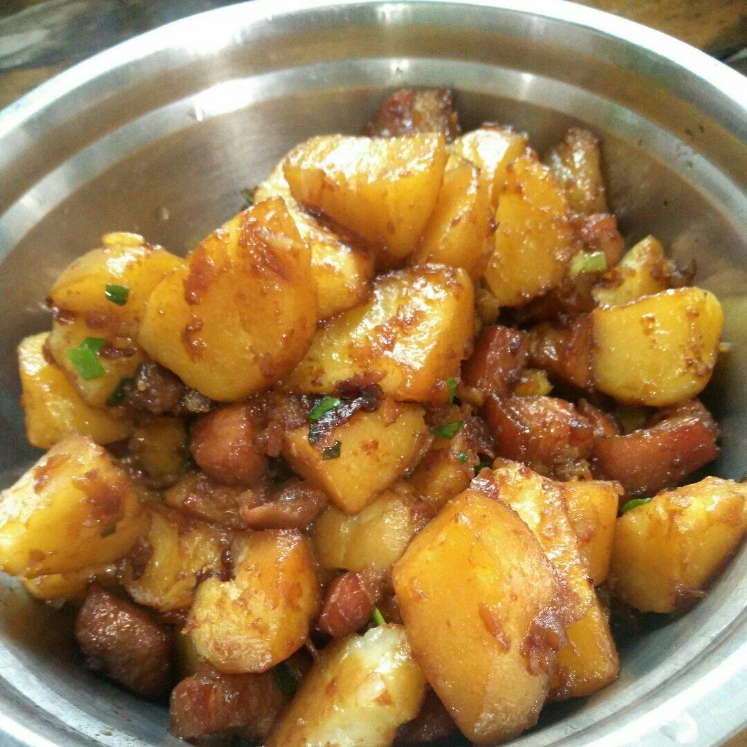 土豆烧肉