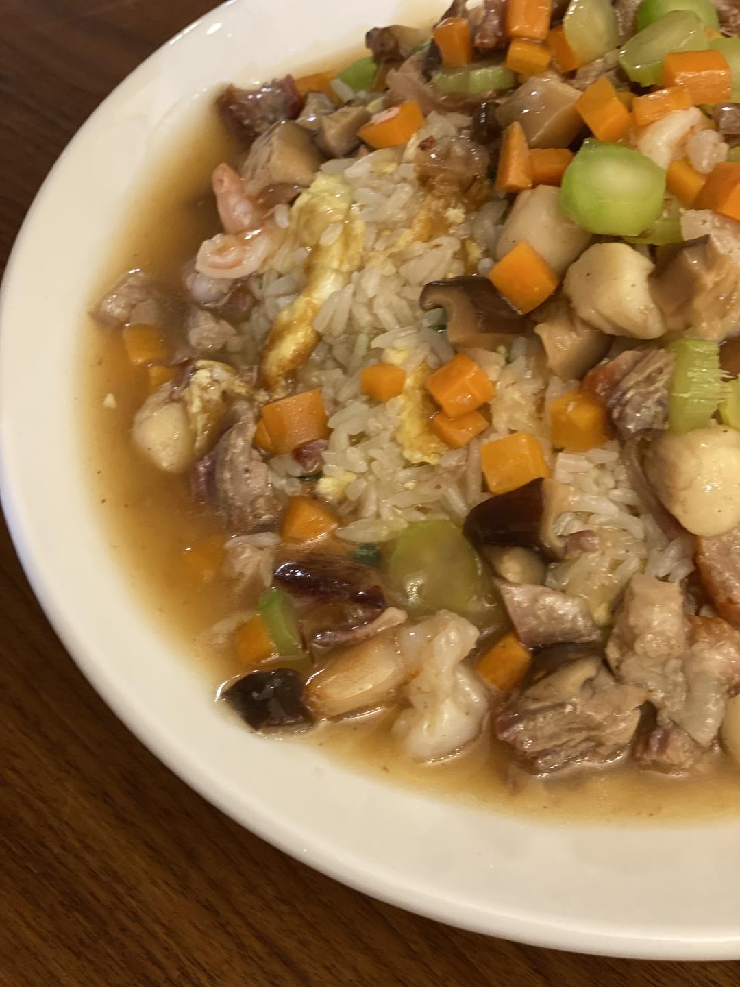烩饭？盖浇饭？-福州炒饭的做法