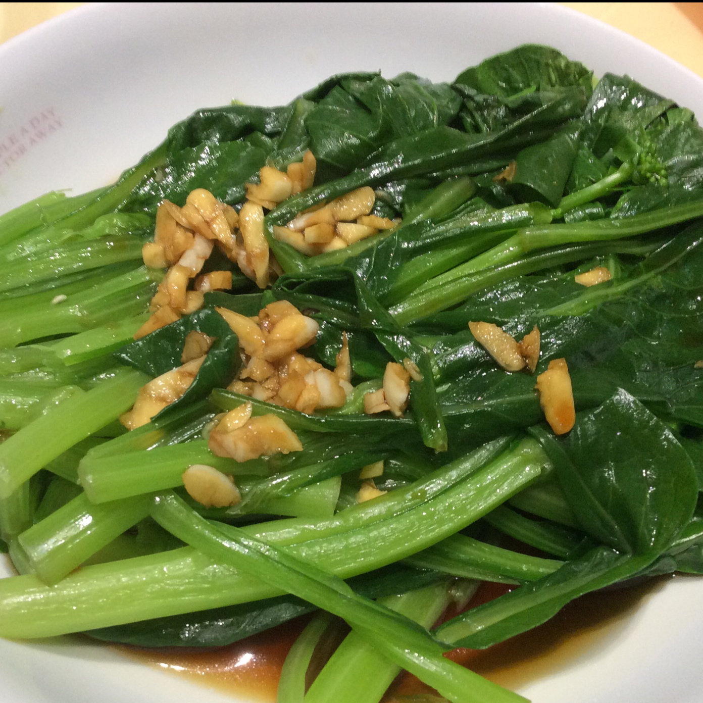 白灼广东菜心