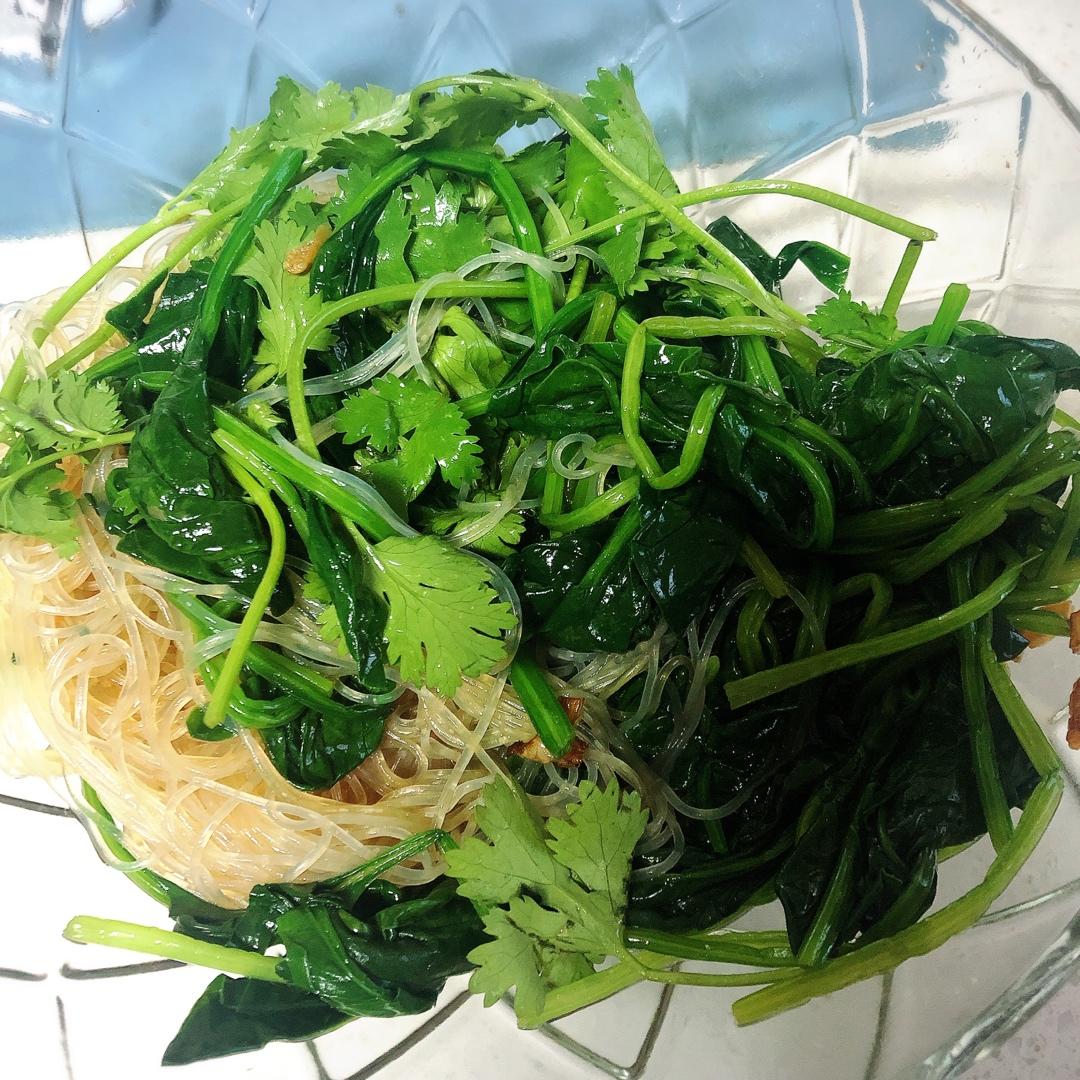万能凉拌菜料汁（凉拌菠菜粉丝）