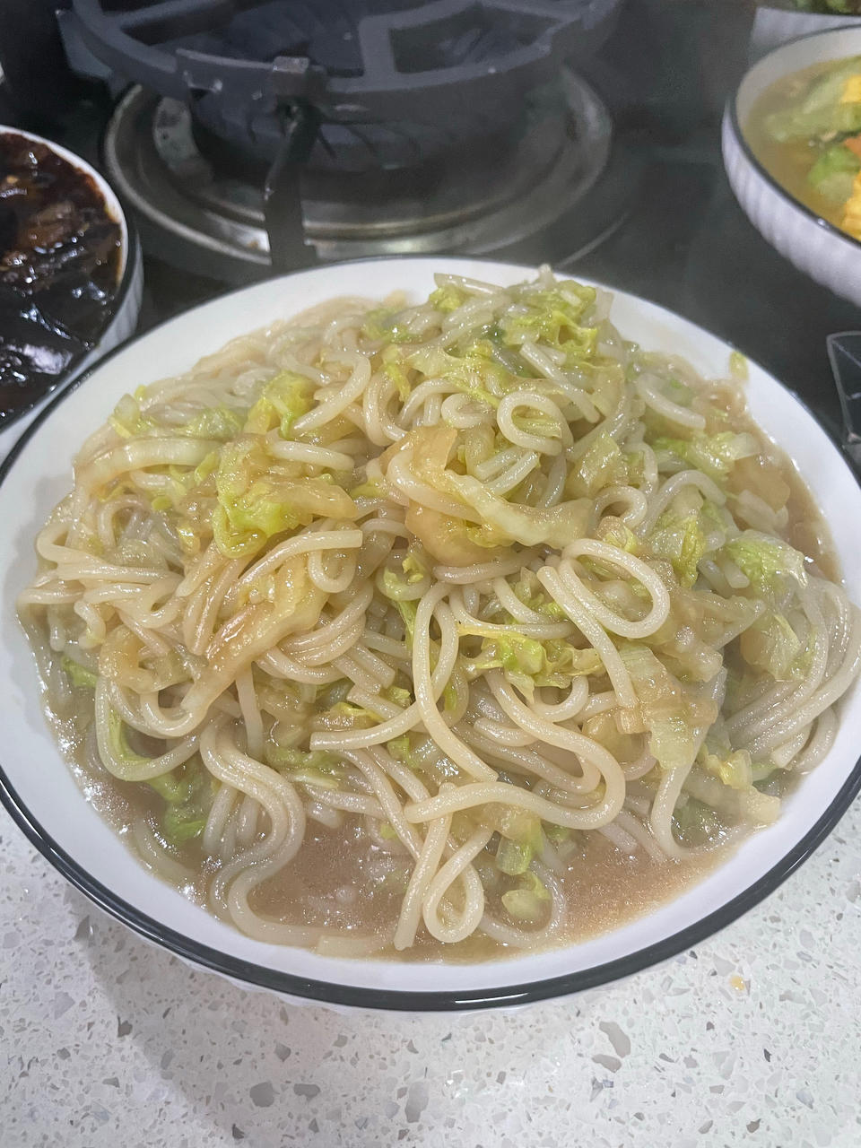 大白菜炒粉丝