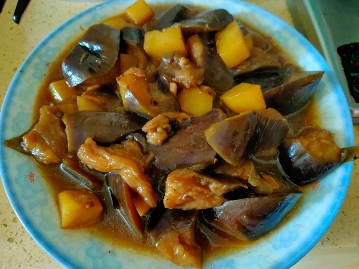 土豆炖茄子