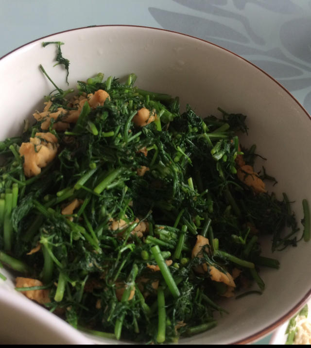 amber小九做的健康三餐炒茴香