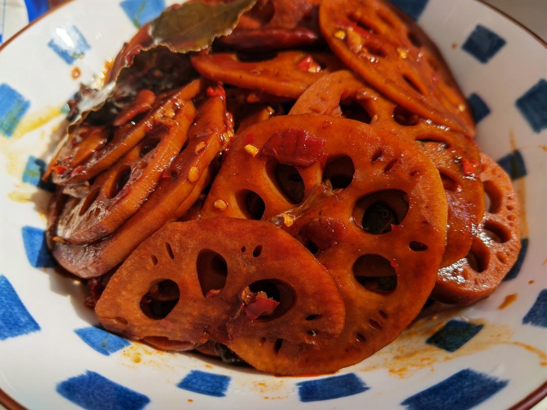 香辣卤藕片