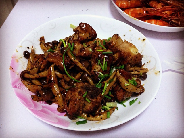 香菇排骨