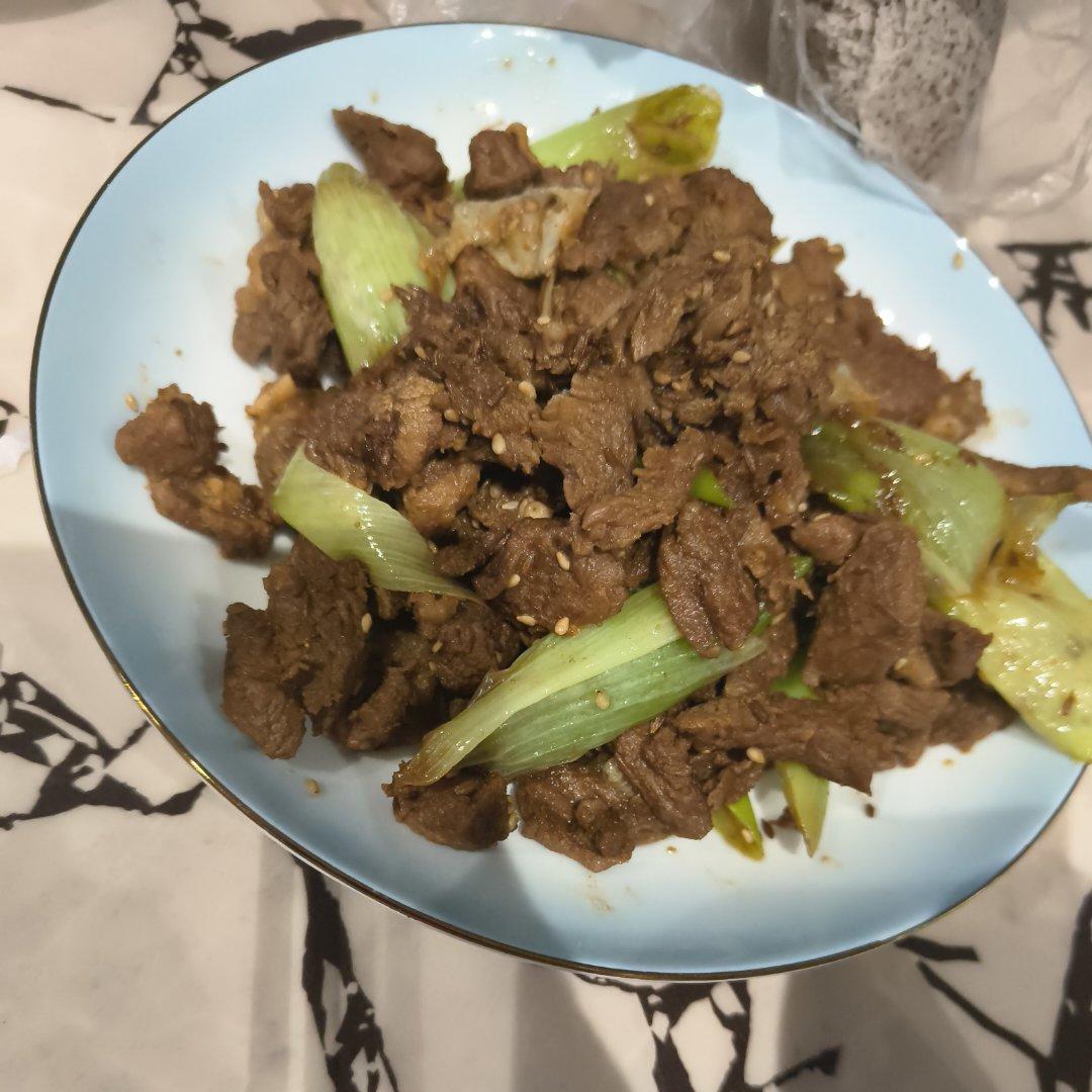 葱爆孜然羊肉(小美版)