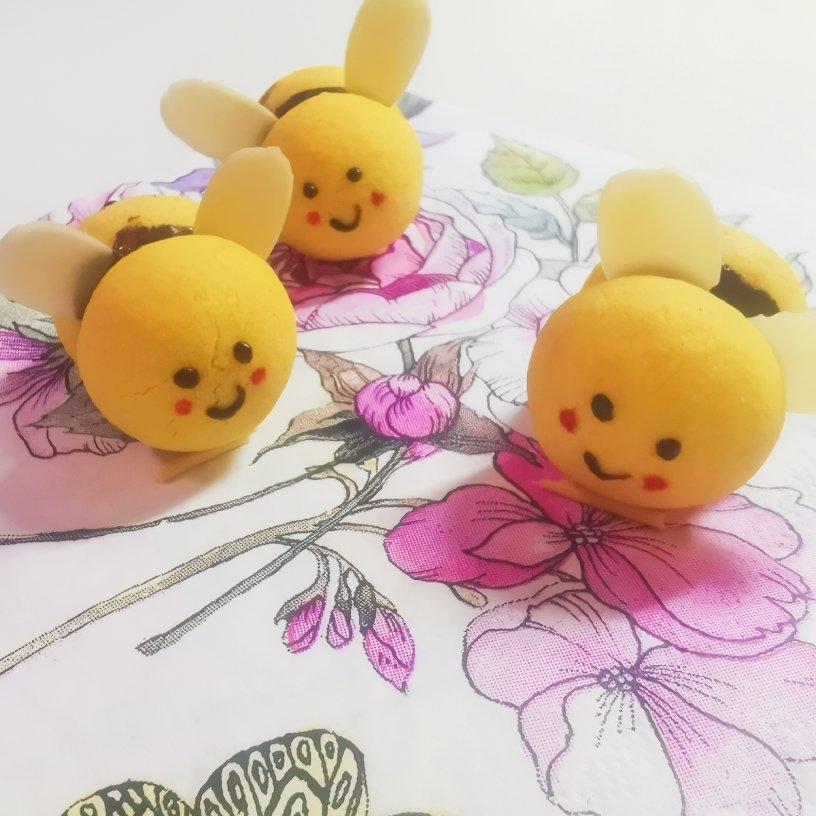 超级酥脆的小蜜蜂杏仁曲奇🐝意大利国民曲奇