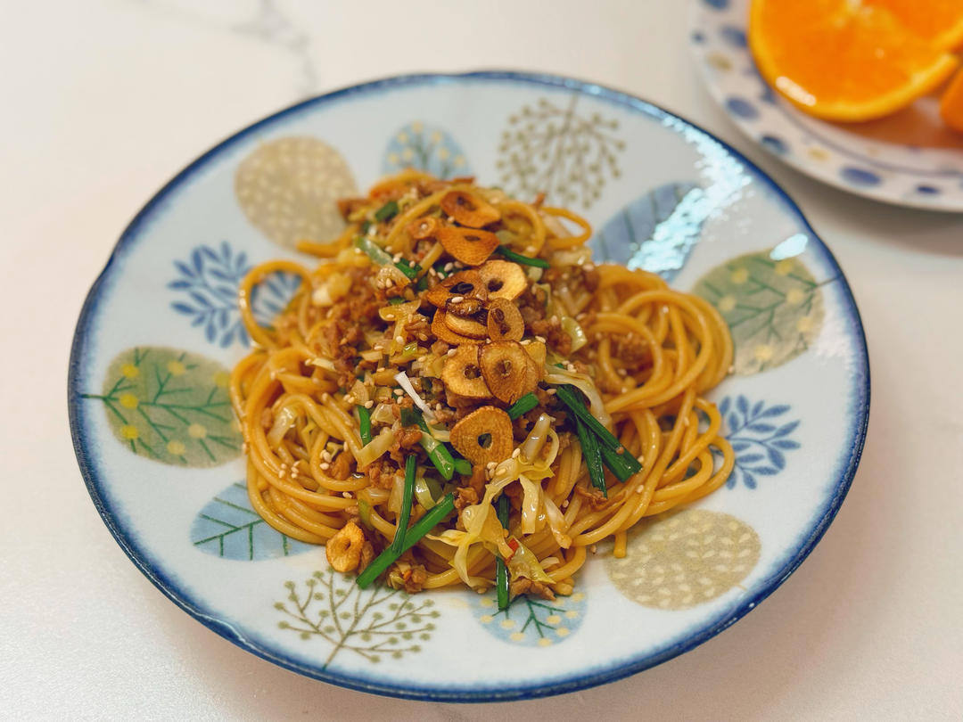 蒜香黄油意面
