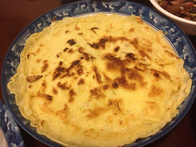 葱花鸡蛋饼