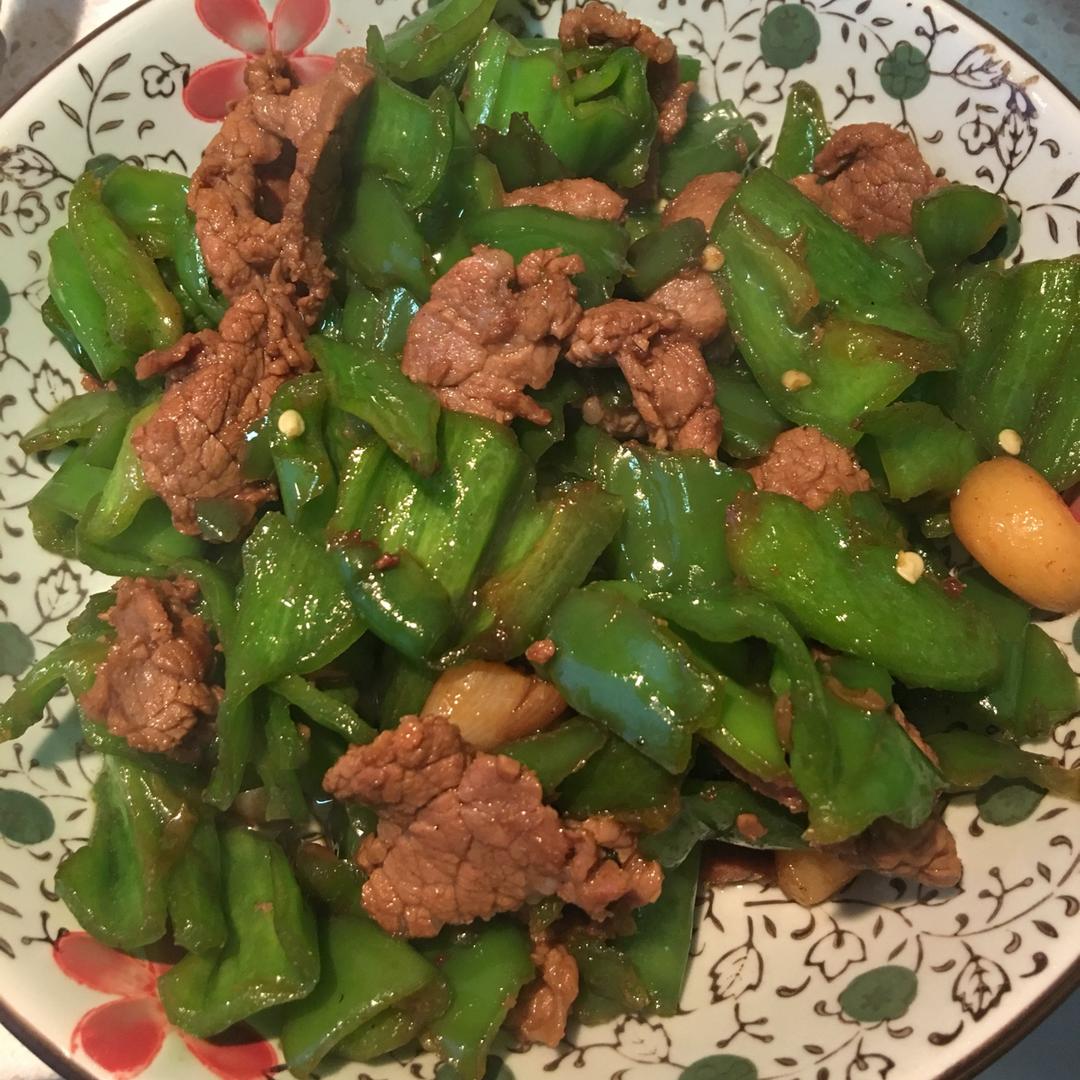 青椒牛肉