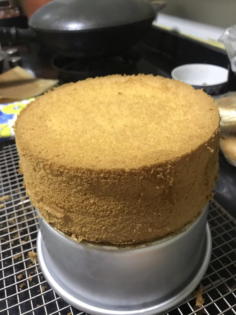 6寸戚风蛋糕（2蛋）